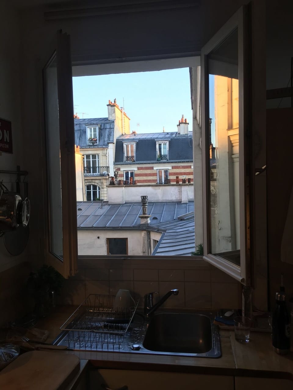 Wash dishes with a view.