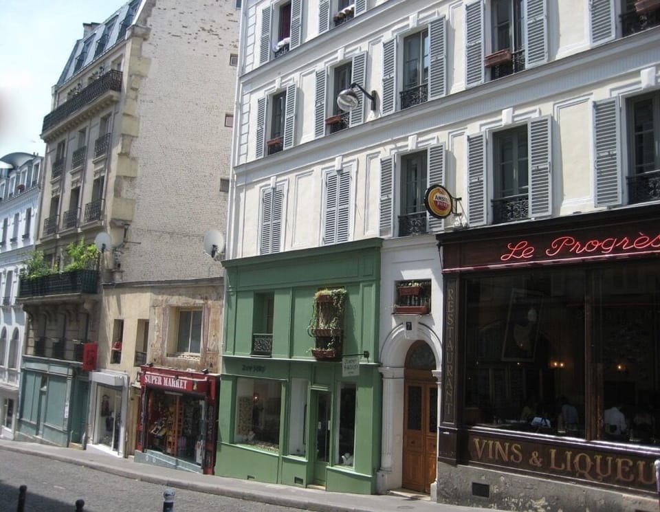 Wonderful Montmartre neighborhood