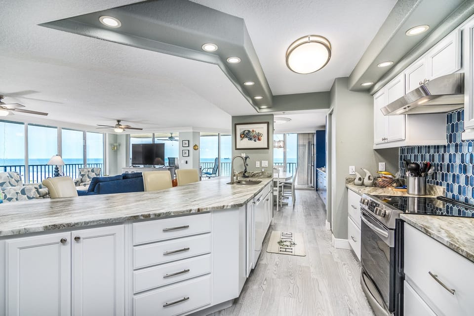 Ocean View From Kitchen
