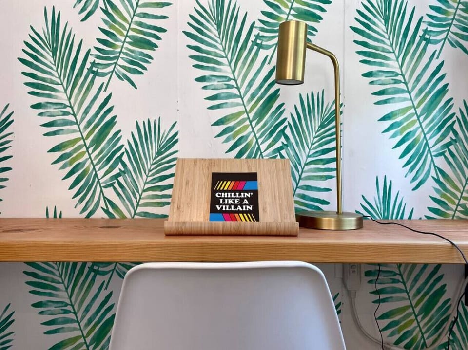 Just in case you have to work while on vacay! We have you and your kids set for a great workspace/school or art!