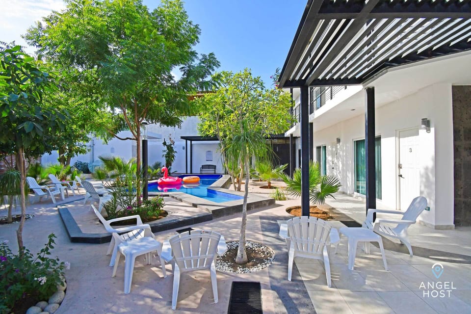 An inviting space to connect with other travelers.