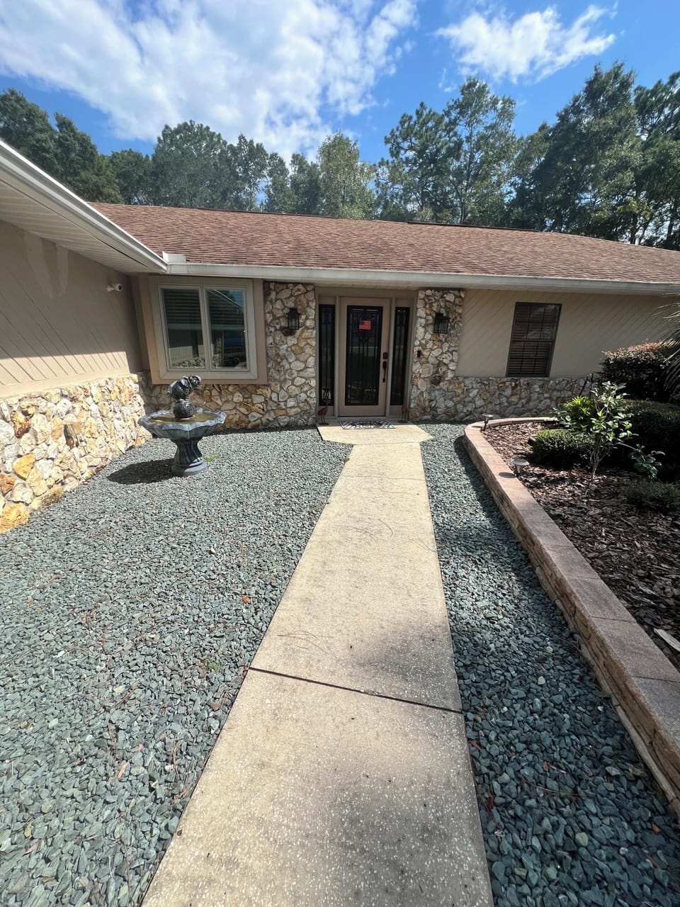 Exterior detail