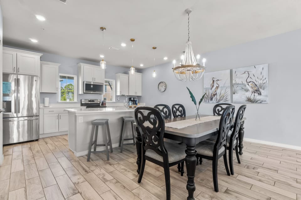 Kitchen and Dining Area