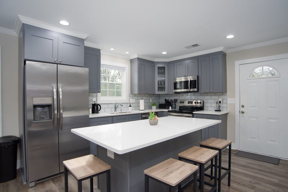 Newly renovated open concept right close to Camp North End in Charlotte