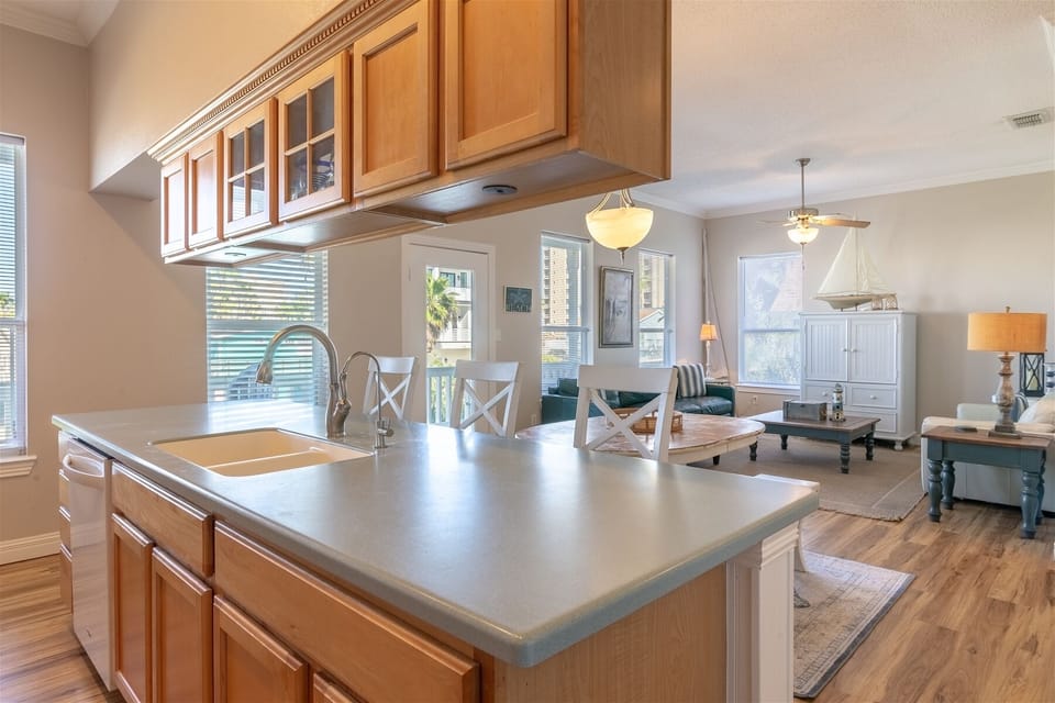 Kitchen & Gathering area