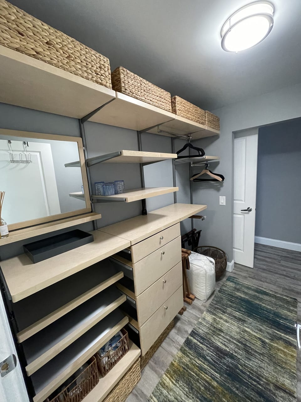 Main walk-in closet