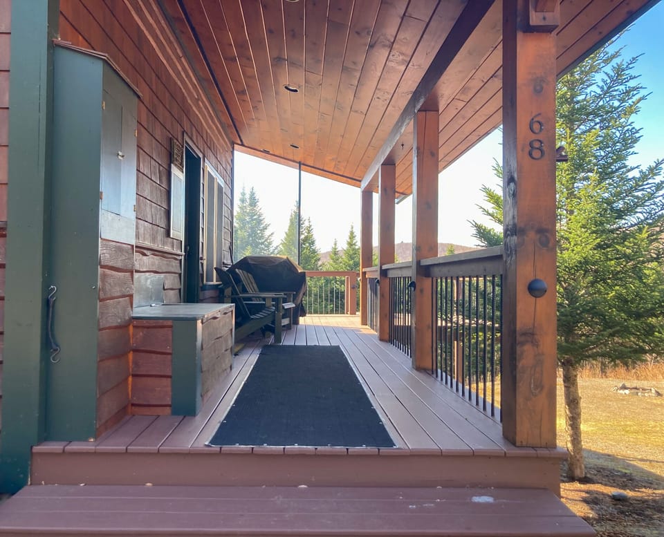 Side porch entry