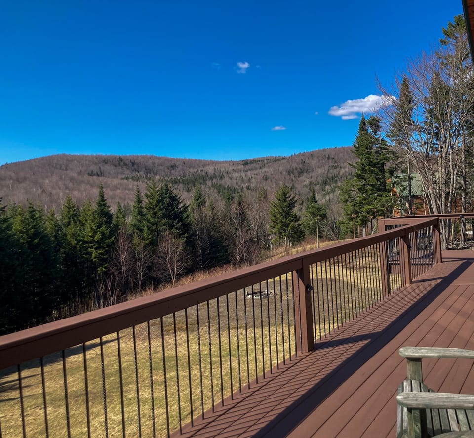 View of Mt. Shatney from back porch. 