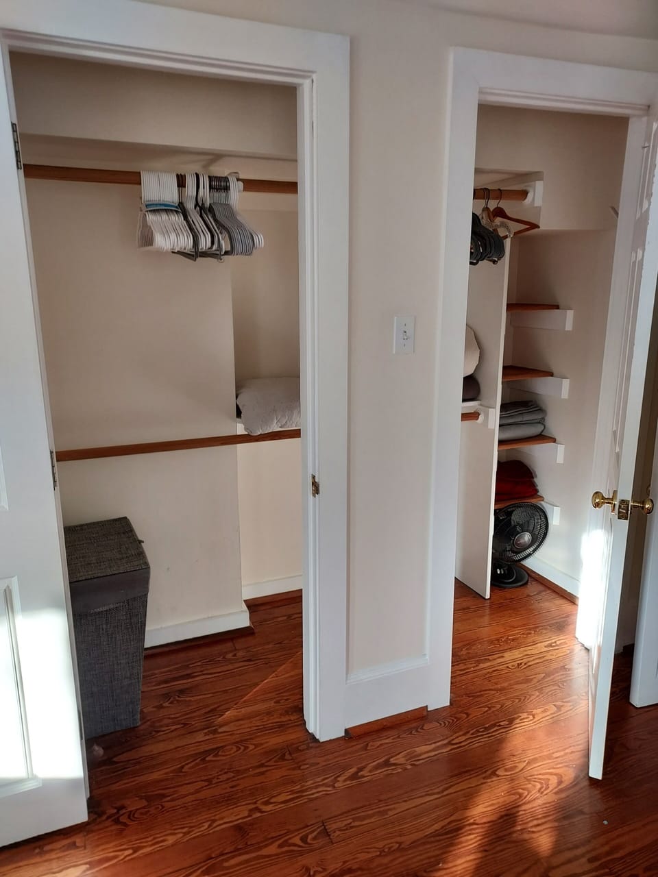 plenty of closet space