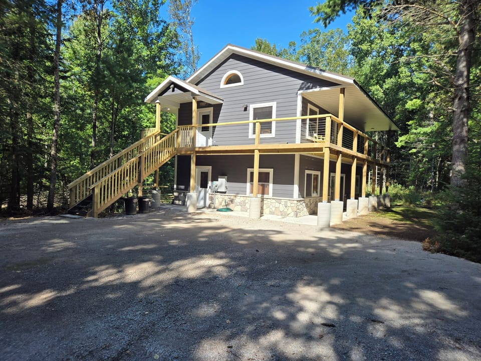 front entrance and parking 