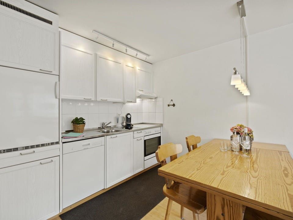 Cabinetry, Furniture, Table, Countertop, Kitchen, Interior Design, Chair, Drawer, Floor