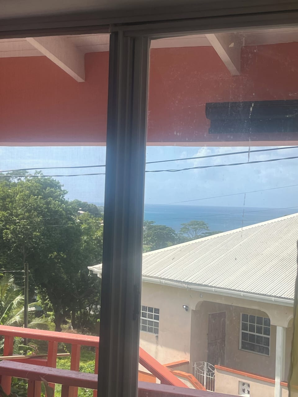 View from living room