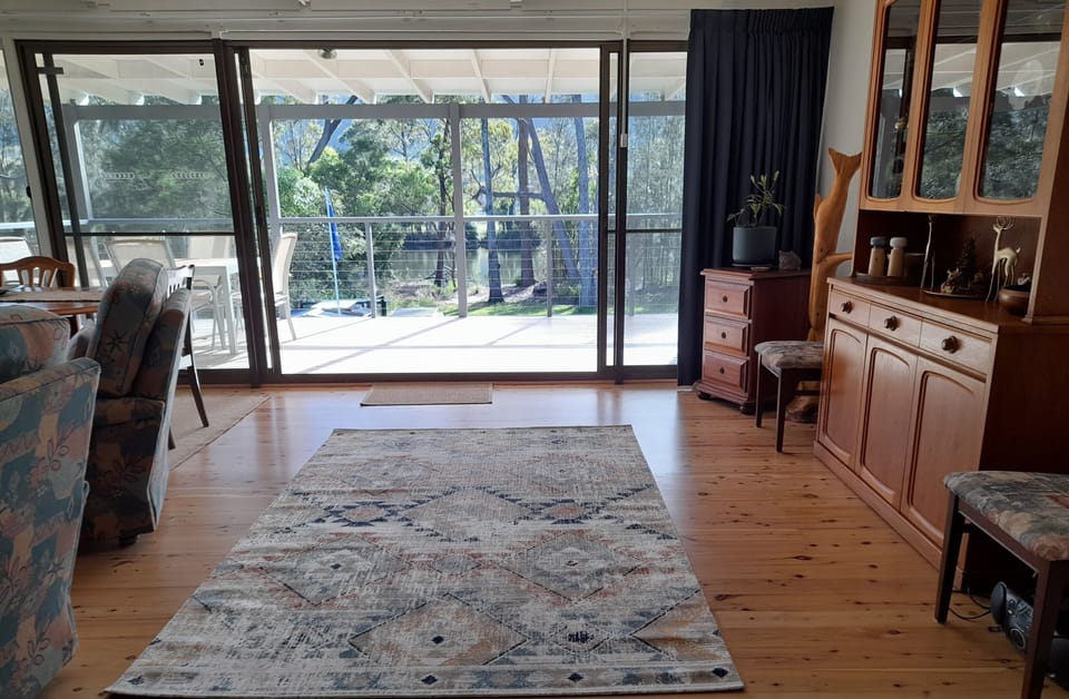 Upstairs living area