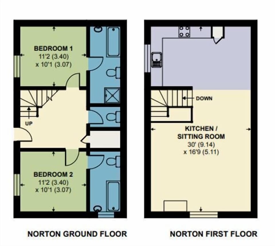 Norton floorplan