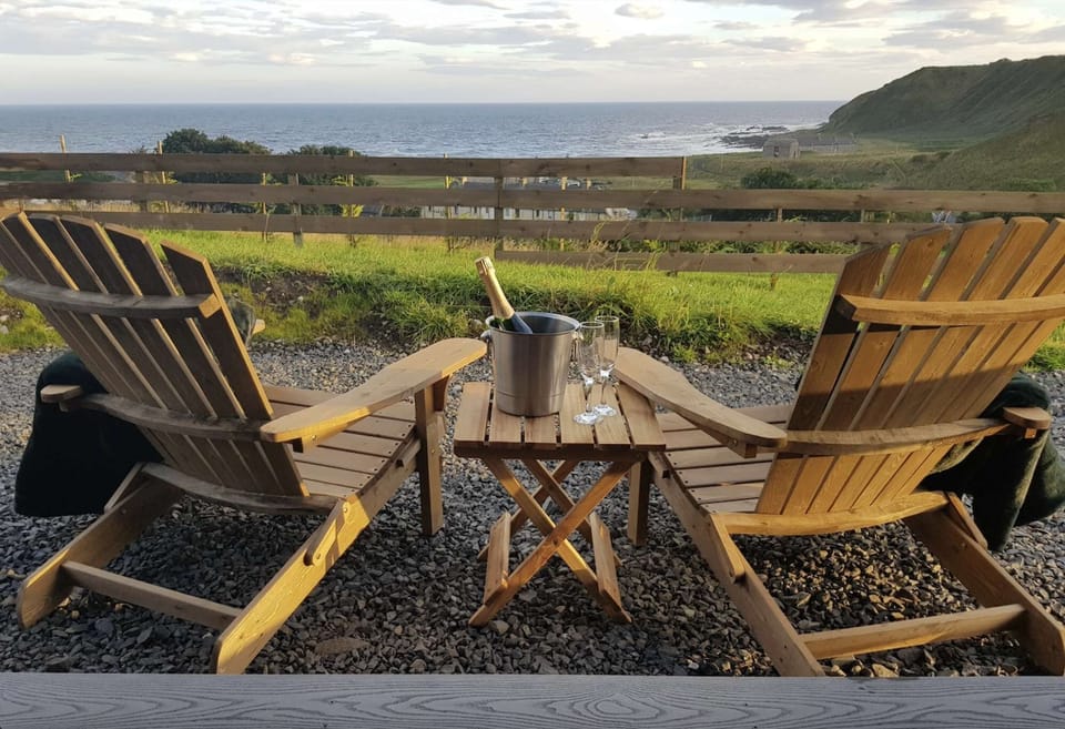 View from the cabin patio