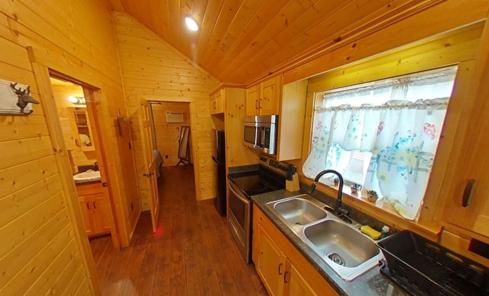 Cabin 10 kitchen