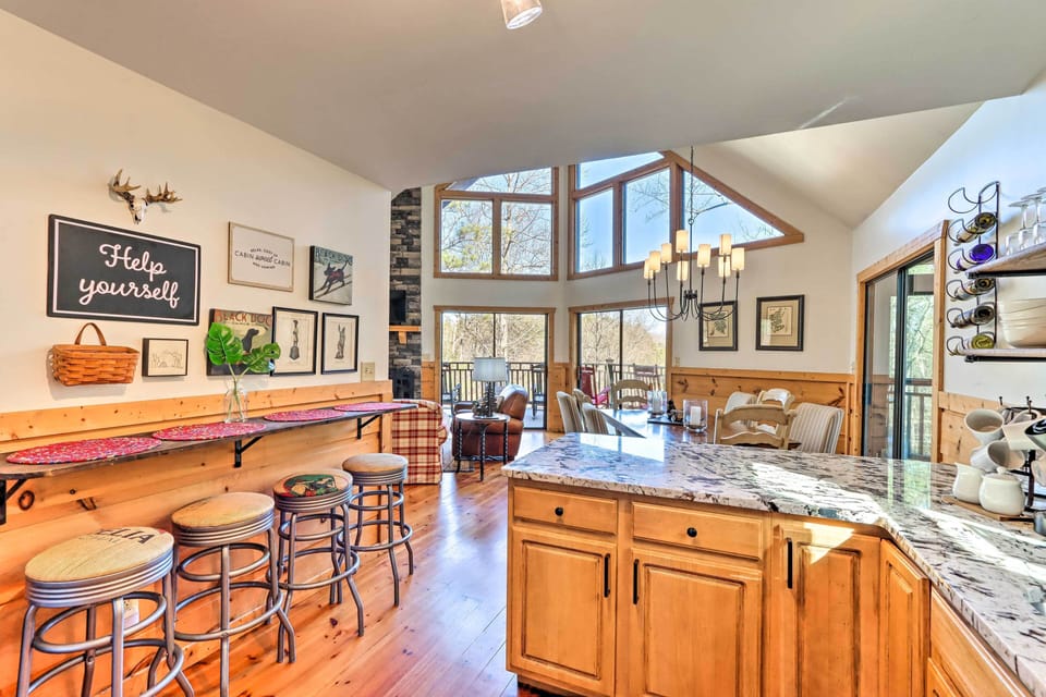 Kitchen | Equipped w/ Cooking Essentials | 1st Floor