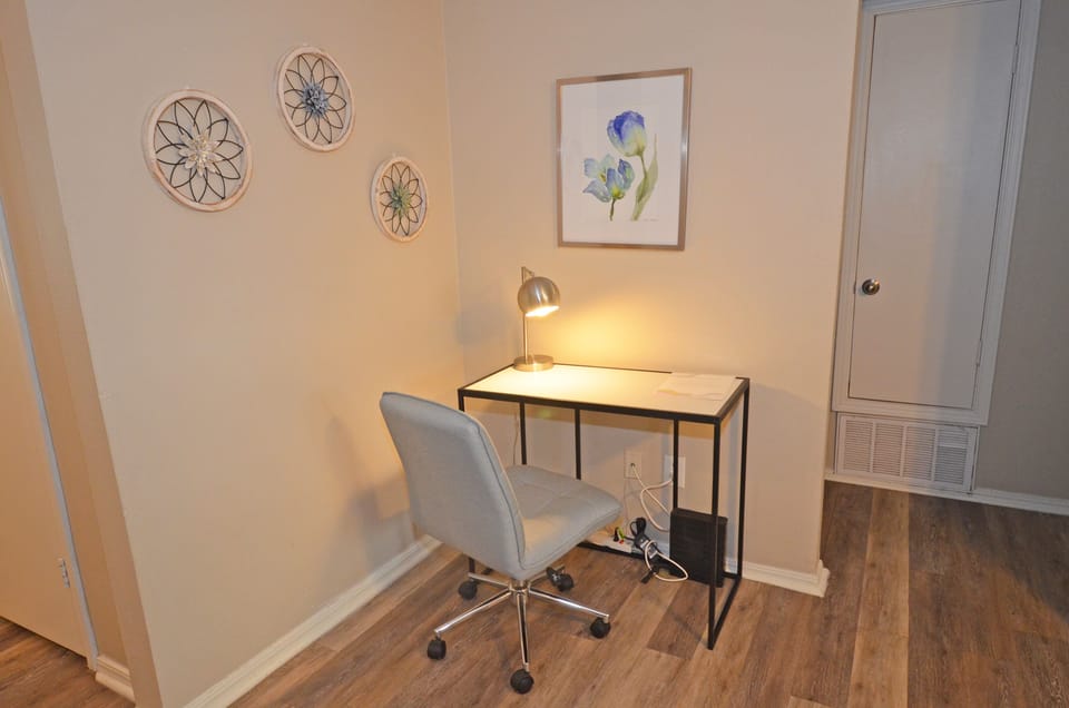 Desk area