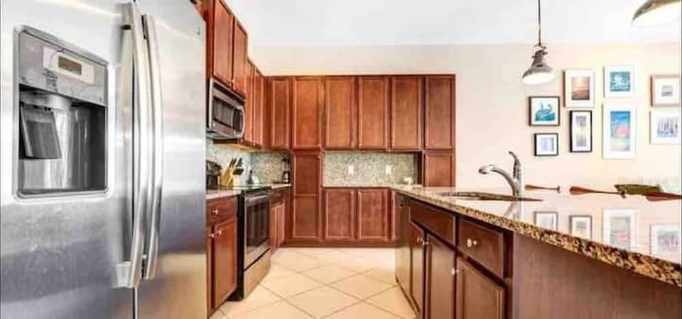 Your culinary adventure begins in this well-appointed kitchen.

