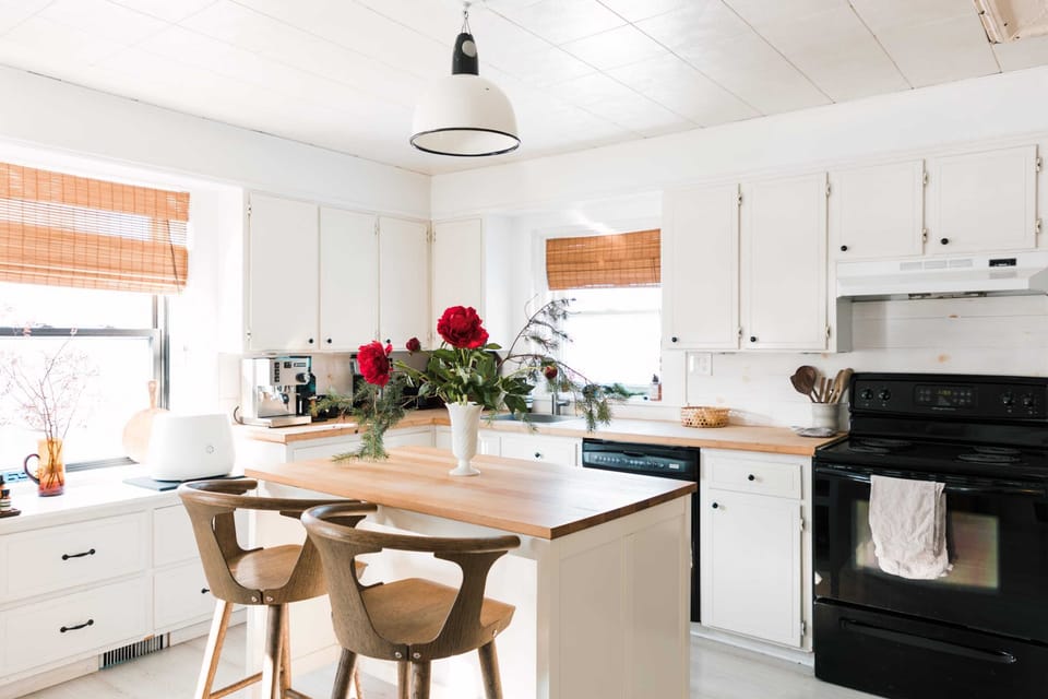 Country kitchen.