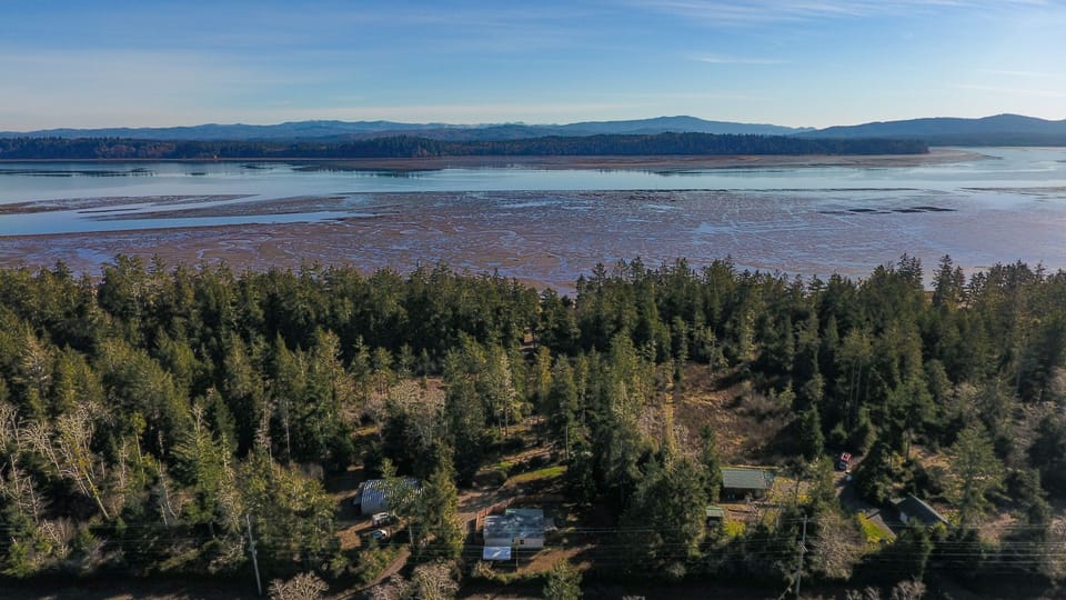 Bay at low tide