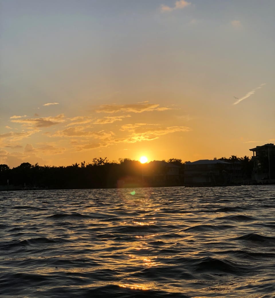Sunset on the bayside