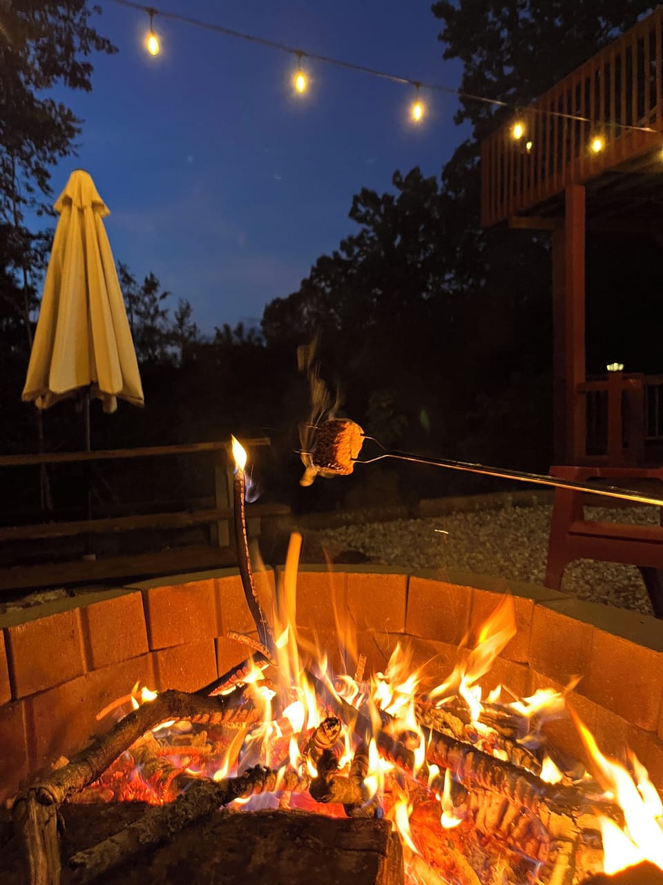 There’s nothing like smore’s by a campfire.