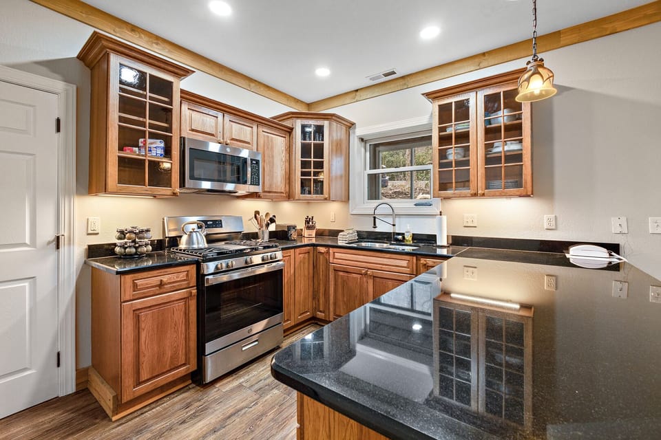 Spacious Kitchen with Stainless Appliances