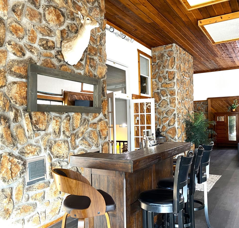 Dry bar in Great Room