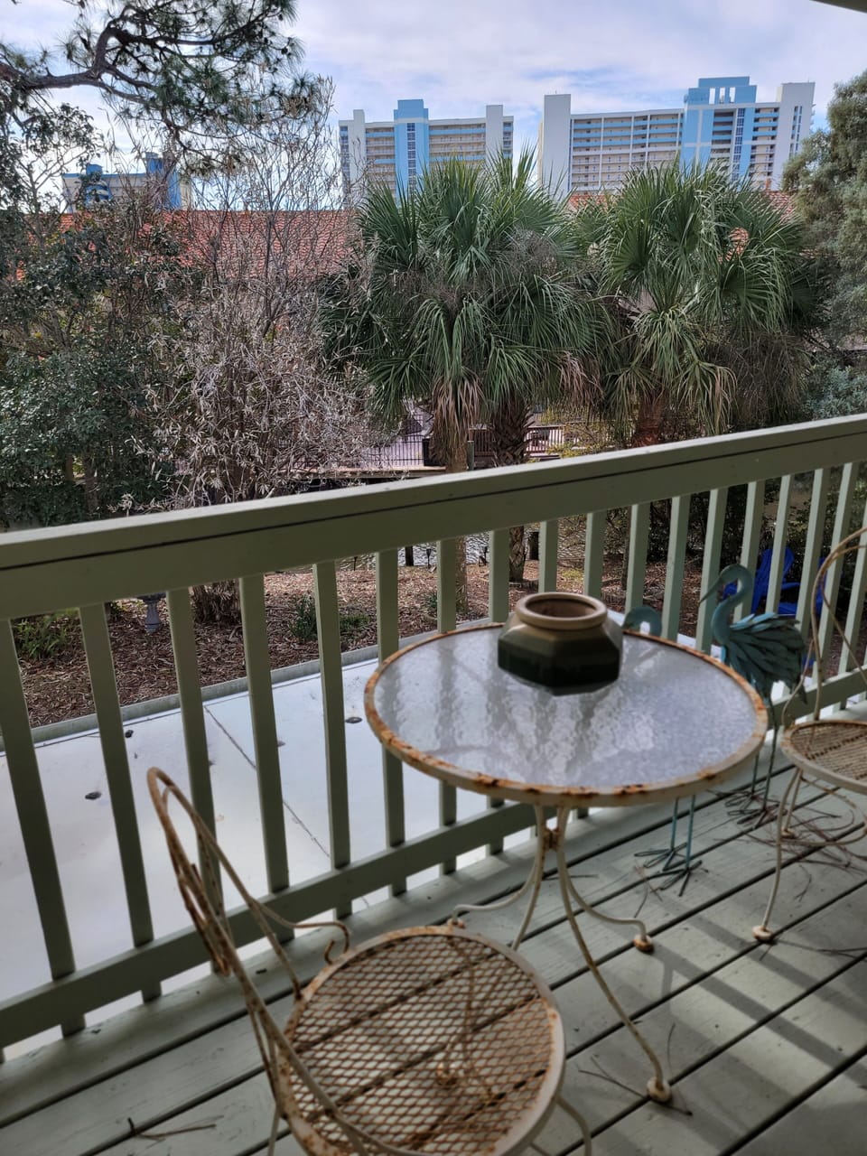 Balcony off of master bedroom