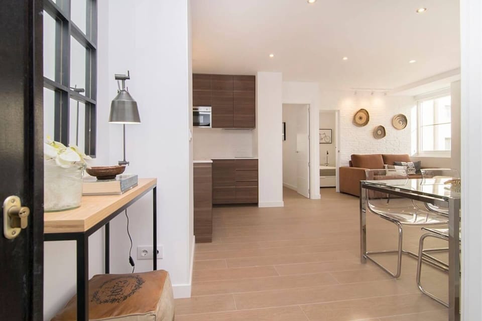 Vista entrada a piso