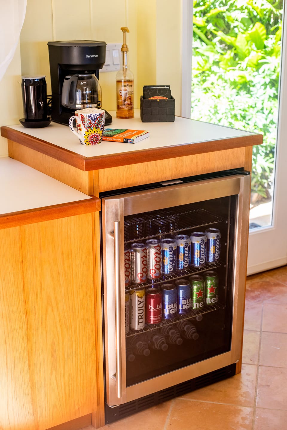 Coffee and beverage station for all your favorite drinks. 