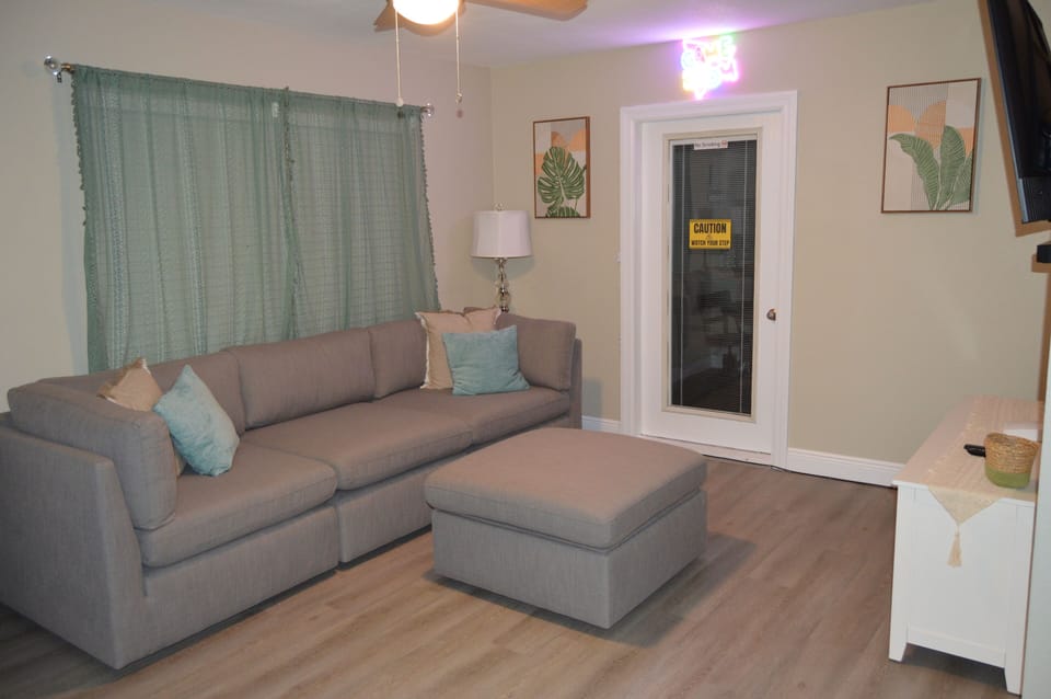 Cozy living room to unwind after a long day.