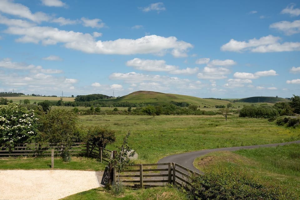 The Star Barn - wide open views from the property