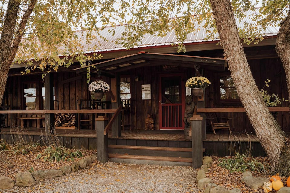 Plenty of seating on the porch!