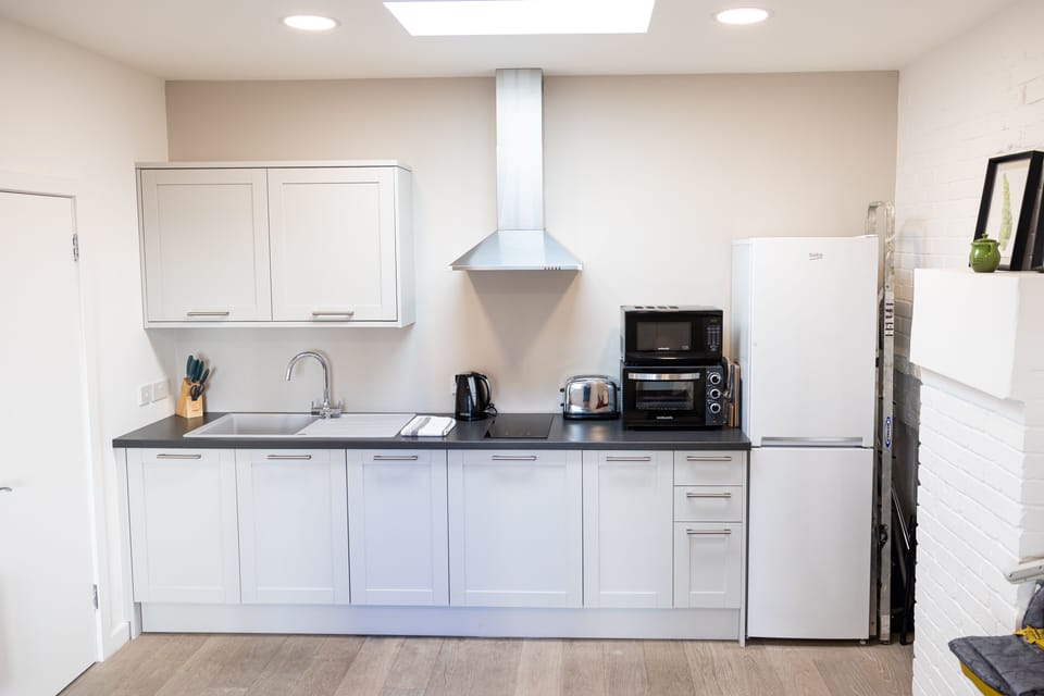 Kitchen/living with sofabed and en-suite