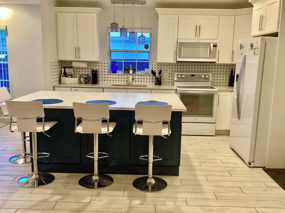 New kitchen island