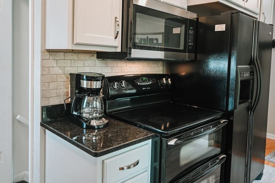 Both kitchens are stocked and ready!