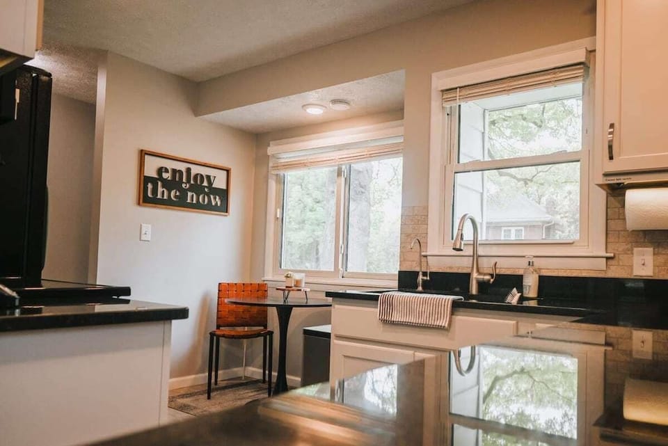 The Brooks kitchen.