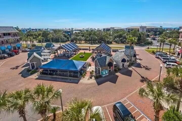 Aerial of Peddlers Pavilion