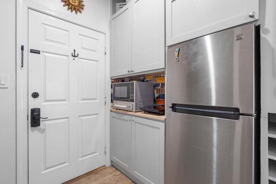 Entry way to the unit