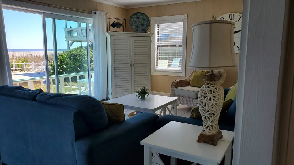 ocean view from living room