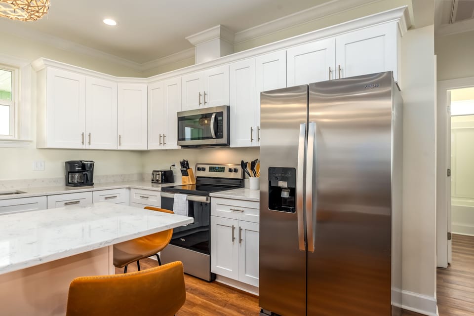 Stainless Appliances Breeze Away Gulffront Beach House
