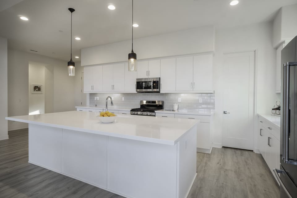 Oversized Kitchen Island With Barstools Soon To Come 