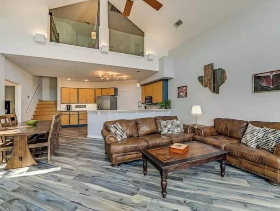 Open concept living area