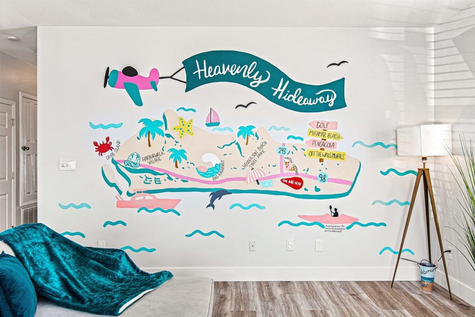 Insta worthy wall @heavenlyhideawayvillas