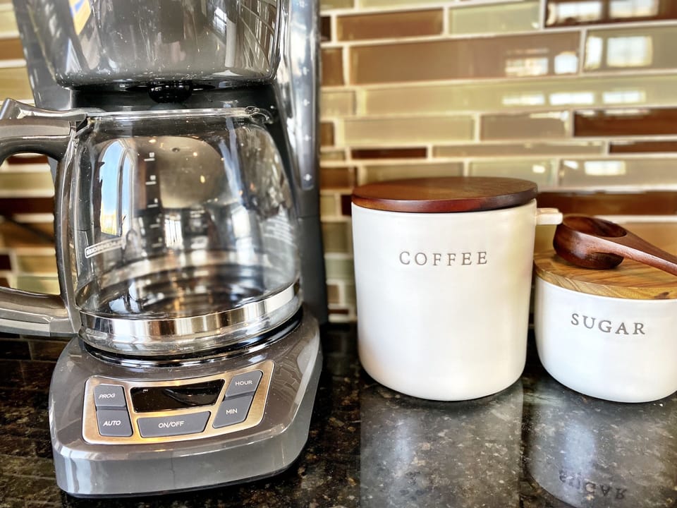 Enjoy a cup of coffee on us!