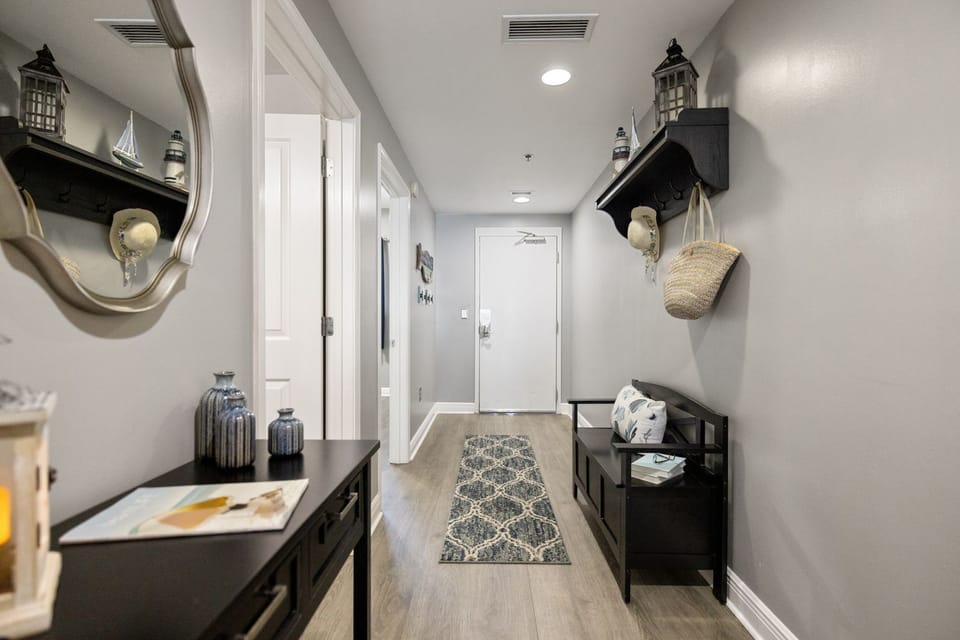 Entrance of condo