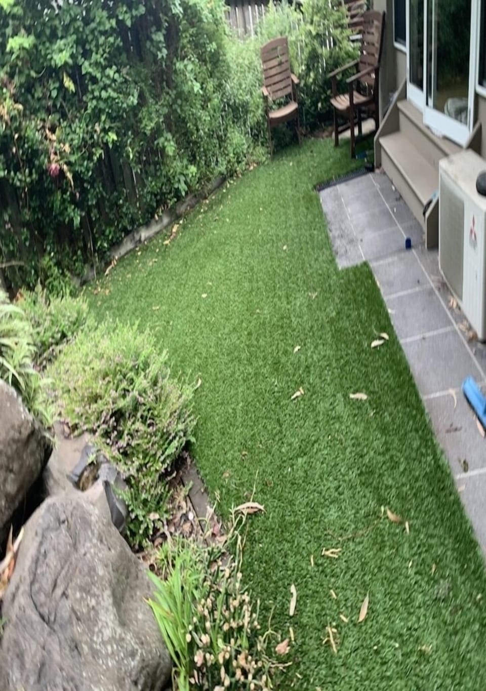 back yard