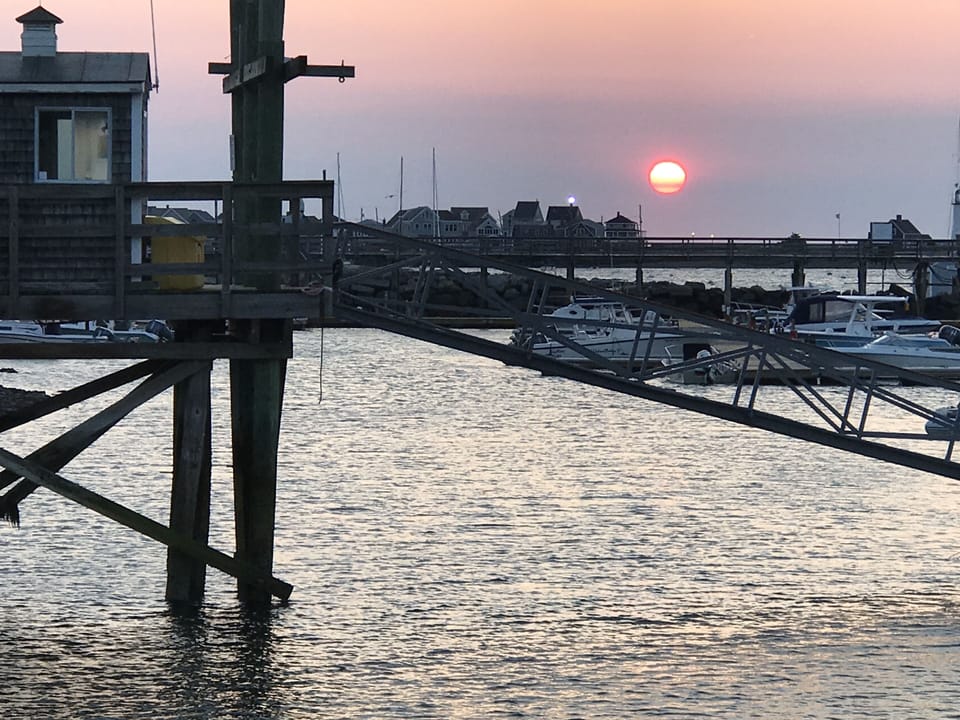 Sunrise at Satuit Boat Club
